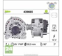 Alternatore Valeo per AUDI Q7 A3 A1 SEAT TOLEDO IV IBIZA ALTEA LEON SKODA OC #qq