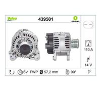 Alternatore Valeo Per Audi Seat Skoda VW