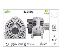 Alternatore Valeo Per Audi Seat Skoda VW