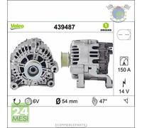 Alternatore Valeo per BMW X3 E83 2.0 3 E46 330 320 318 #ot