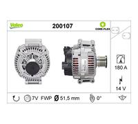Alternatore Valeo Per Chrysler Jeep Mercedes Sprinter Viano