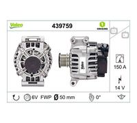Alternatore Valeo per Citroen Mini Peugeot