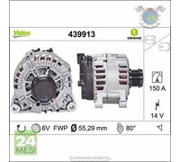 Alternatore Valeo per FORD MONDEO GALAXY S-MAX #sv