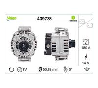 Alternatore Valeo per Mercedes