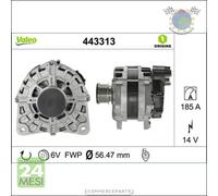 Alternatore Valeo per NISSAN QASHQAI