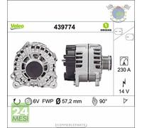Alternatore Valeo per PORSCHE PANAMERA CAYENNE VW TOUAREG #rv