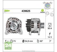 Alternatore Valeo per RENAULT TWINGO KOLEOS MODUS WIND CLIO
