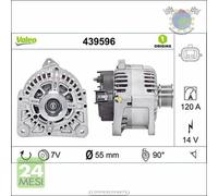 Alternatore Valeo per RENAULT TWINGO MODUS CLIO