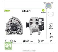 Alternatore Valeo per SEAT TOLEDO IV IBIZA III CORDOBA SKODA ROOMSTER RAPID #oq