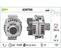 ALTERNATORE VALEO PER VW AUDI SEAT SKODA 439795