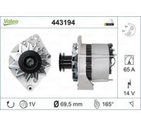ALTERNATORE VALEO PER VW AUDI SEAT SKODA 443194