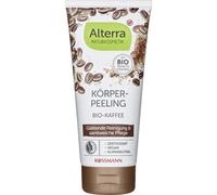 Alterra Body Peeling - Caffè biologico da 200 ml, con profumo sensuale di caffè, pulizia liscia e cura vellutata, cosmetico naturale certificato, vegano