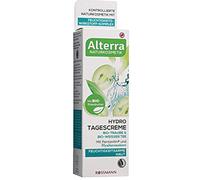 Alterra Hydro crema giorno uva biologica con Penravitin® e acido ialaurico, per pelle a bassa umidità, 50 ml