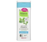 Alterra Shampoo antigrasso da 200 ml per capelli grassi rapidamente, carbone attivo e melissa biologica, libera dai residui e rinfresca il cuoio capelluto