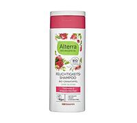 Alterra umidità shampoo 200 ml per capelli secchi, ricchezza e Stressed & slancio,con melograno biologico, Organic acacia Flowers & organico aloe vera, senza siliconi, cosmetici naturali