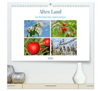 Altes Land im Wechsel der Jahreszeiten (hochwertiger Premium Wandkalender 2026 DIN A2 quer), Kunstdruck in Hochglanz: Das Alte Land an der Elbe ist zu jeder Jahreszeit eine kleine Reise wert