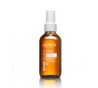 Alteya Organic Rose Glow Elasticity Collagen Face Mist 120 ml - Tonico viso biologico certificato NaTrue - Acqua di rose, acido ialuronico, collagene marino - Rafforza l'elasticità e rigenera la pelle