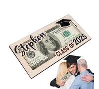 Altezza del bilancio di laurea, titolari di denaro della laurea - 2025 Scatola della carta di laurea | KeepSake -lak leggero per i laureati dell'Università dei college del Lyc
