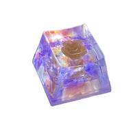 Altezza dell'OEM dei keycaps della resina con le luci posteriori per le tastiere meccaniche Keycap di personalità del fiore traslucido Keycap