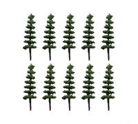Altezza ferroviaria del modello degli alberi 100pcs 50mm della scala di N