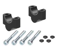 Altezza manubrio 25 mm nero per Honda CMX 500 Rebel (2017-)