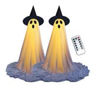 Altezza regolabile Incandescente Halloween Spectre Decorazione Con Luci A LED Per Portico Cortile Haunting Case Indoor Outdoor Facile Installare Halloween Spectre Decorazione