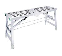 Altezza regolabilePiattaforma400kgCapacitàPortatilePieghevolePonteggi Scala e sgabelloDurevoleCarbonSteel160cmMultiPurposeScaffoldTowerforHome & ProfessionalUse