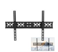 Altezza - Supporto TV Regolabile - Supporto Da Parete Girevole per Monitor E Televisione | Design Curvo Sottile per Hotel, Soggiorno, Ufficio | Montaggio a Parete per