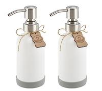 ALTGLAS Dispenser di Sapone Liquido 'Sarajevo' da Pompa in Acciaio Inox