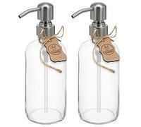 ALTGLAS Dispenser di Sapone Liquido 'Sarajevo' da Pompa in Acciaio Inox