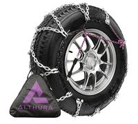 ALTHURA Catene da Neve 16 mm omologate, Misura 255, per SUV, Veicoli Commerciali e Camper. Facili da Montare