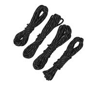 Althwuyu 4pcs Riflettente Paracord Rope 13.1ft ciascuno, Cavo Esterno in Poliestere per Campeggio, Escursioni, configurazione della Tenda, Tesa, baldacchino e Uso di Emergenza