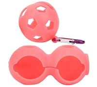 Althwuyu Custodia Protettiva per Palla da Allenamento Custodia in Silicone con Portachiavi e Penna per Disegno, Borsa per Palla Doppia e Singola, Accessori per l'allenamento