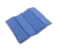 Althwuyu Folding Sit Mat Red, Portable Floor Pad Cushion with Elastic Band, Oxford Cloth and Pearl Cotton Folding Mat for Camping, Picnic, Beach (Blu)