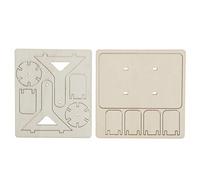 Althwuyu Modello di assemblaggio del giocattolo della ruota dell'acqua in legno, kit di apprendimento delle scienze educative per giovani studenti, puzzle di tecnologia interattiva