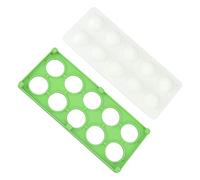 Althwuyu Pressa per Ravioli Quadrata, Vassoio per Formare la Pasta a 10 Fori, Costruzione in Ferro ABS per Gnocchi all'Italiana, Preparazione Domestica, Uso al bancone, Progetti