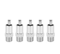 Althwuyu Ugello Rotondo di Rame Spesso 5pcs 5pcs con Strato cromatico, Strumento di consumo di suini Automatico Rimovibile per l'uso della Penna di Bestiame