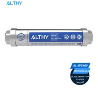 ALTHY AL-WS100 Disincrostante per l'acqua per tutta la casa Scala Inibizione Sistema di ammorbidente Macchina Anti calcare Corrosione e acqua dura