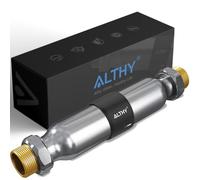 ALTHY-WS200 Decalcificante per Acqua Senza Sale per Tutta la Casa, G1"/27GPM Sistema di Addolcitore Acqua, Riduce il Calcare e Previene la Corrosione Della Ruggine, Acciaio Inossidabile