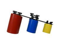 alti e bassi 3 colori Strumento a percussione campanaccio Accessori per
