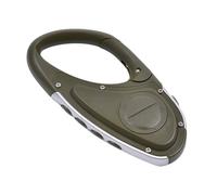 Altimetro da Escursionismo, 9 x 5 x 2 cm, Digitale, termometro con Display Celsius, barometro Multifunzione 8 in 1, retroilluminato, per Alpinismo, Campeggio, Navigazione all'aperto