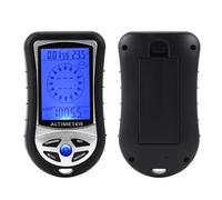 Altimetro digitale - Calibro di temperatura del barometro portatile | Previsioni meteorologiche portatili per escursioni per campeggio sport all'aria aperta | Dispositivo multifunzione con a