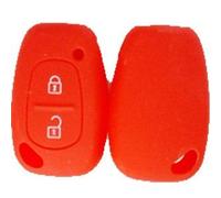 ALTIUM 650661A - Cover per Chiavi in Silicone, 2 Bottoni, Logo W/O, Colore: Rosso