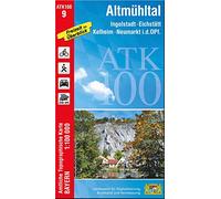 Altmühltal 1:100 000: Ingolstadt, Eichstätt, Kelheim, Neumarkt i.d. OPf.: 9