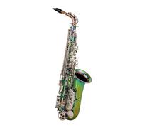 Alto Alto Mib Tune Sassofono Ottone Abbagliante Colore Lacca Strumento Musicale Sax Mi Bemolle Con Custodia Accessori (Color : 01)