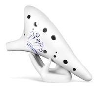 Alto C 12 fori Ocarina Durevole strumento Ocarina in ceramica con supporto per