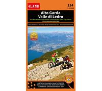 Alto Garda. Valle di Letro. Carta topografica di precisione 1:25.000 n. 114