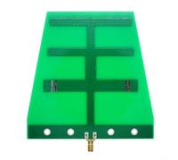 Alto guadagno 10.5dB direzionale per Yagi Antenna 1575MHz per 2.4G WiFi FPV Trasmissione, Connettore SMA-K, Unità verde compatta 7x10cm per segnale a lungo raggio