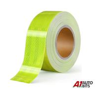 Alto Intensità Riflettente Verde Hi Viz Autoadesivo Pericolo Striscia 5Cm Lar X