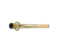 Alto Mib Tune Sassofono Bend Neck Materiale in ottone Tubo Orifizio Sax Sostituzione accessorio per strumento a fiato (Color : Cyan)